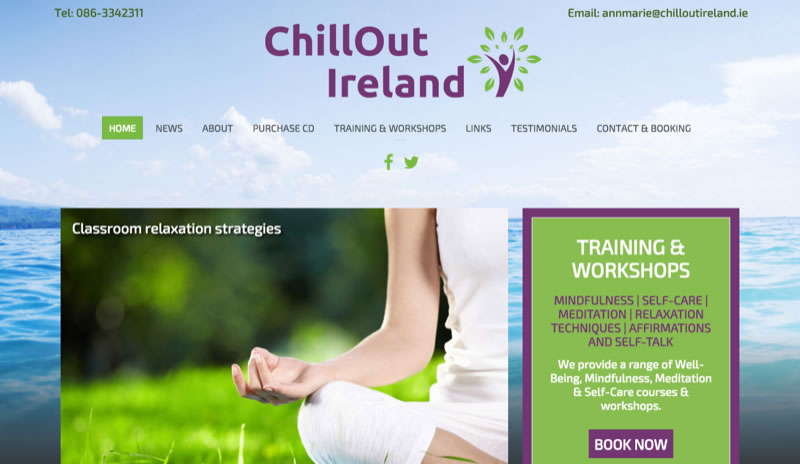 Chillout Ireland - website and booking system