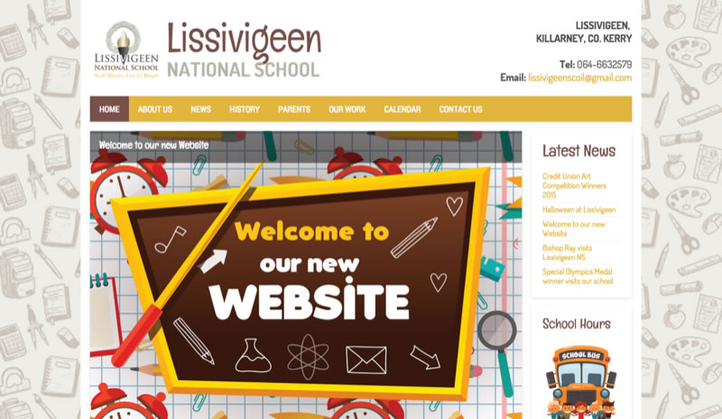 School Website Design Ireland